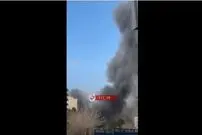 ببینید| اولین تصاویر از محل حمله به شمال اصفهان