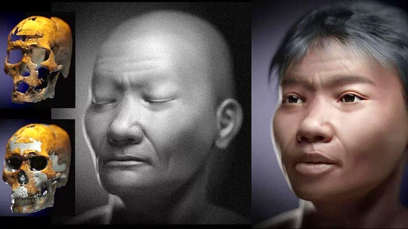 (عکس) چهره مرد ۹۶۰۰ ساله برزیلی بازسازی شد