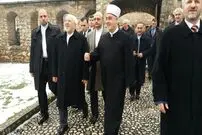 تصویر/دیدار ظریف با رئیس‌ جامعه اسلامی بوسنی