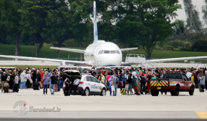 تصاویر/ حمله مسلحانه به فرودگاه فلوریدا