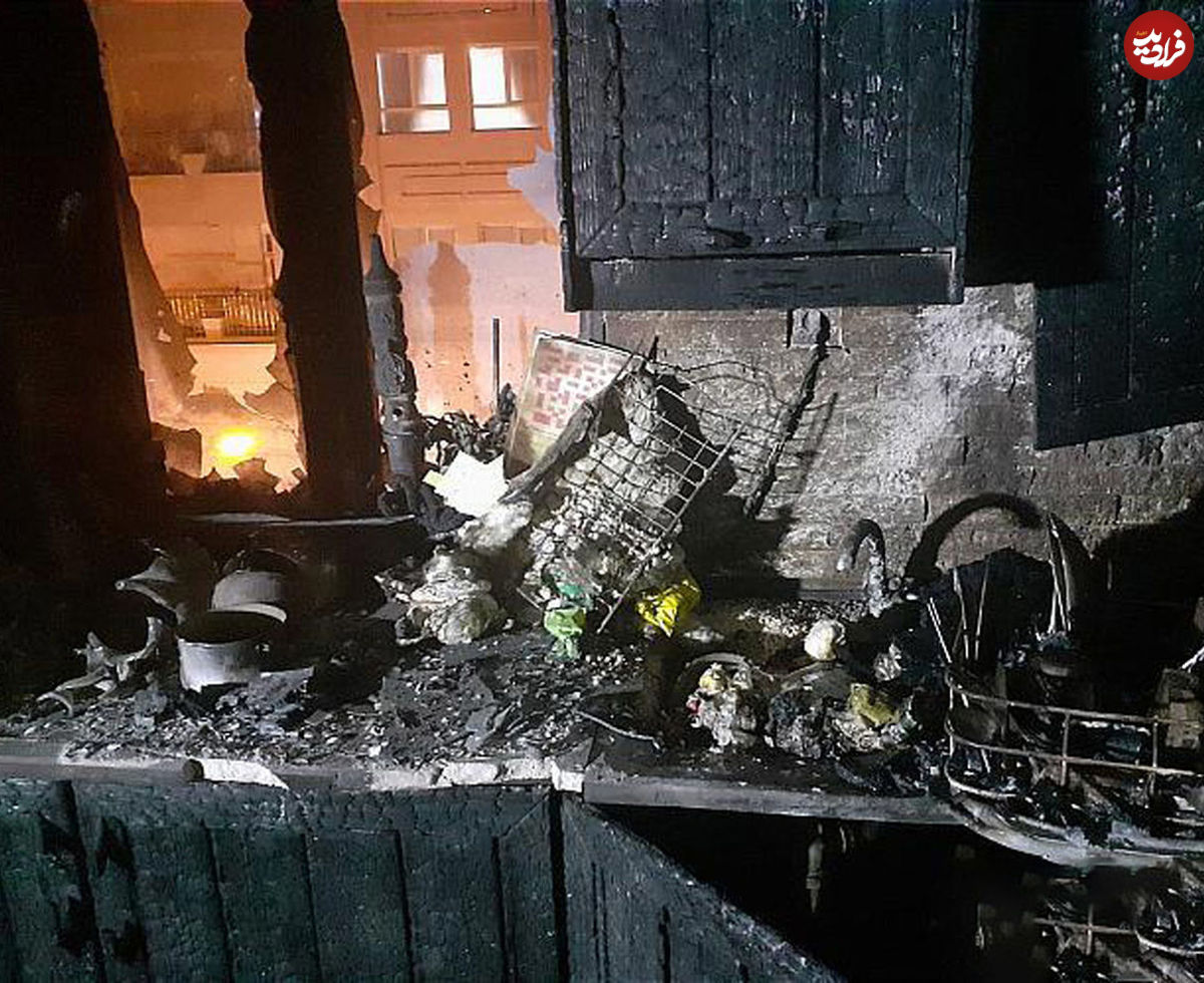 آتش زدن همسر به خاطر ۲ دانگ خانه