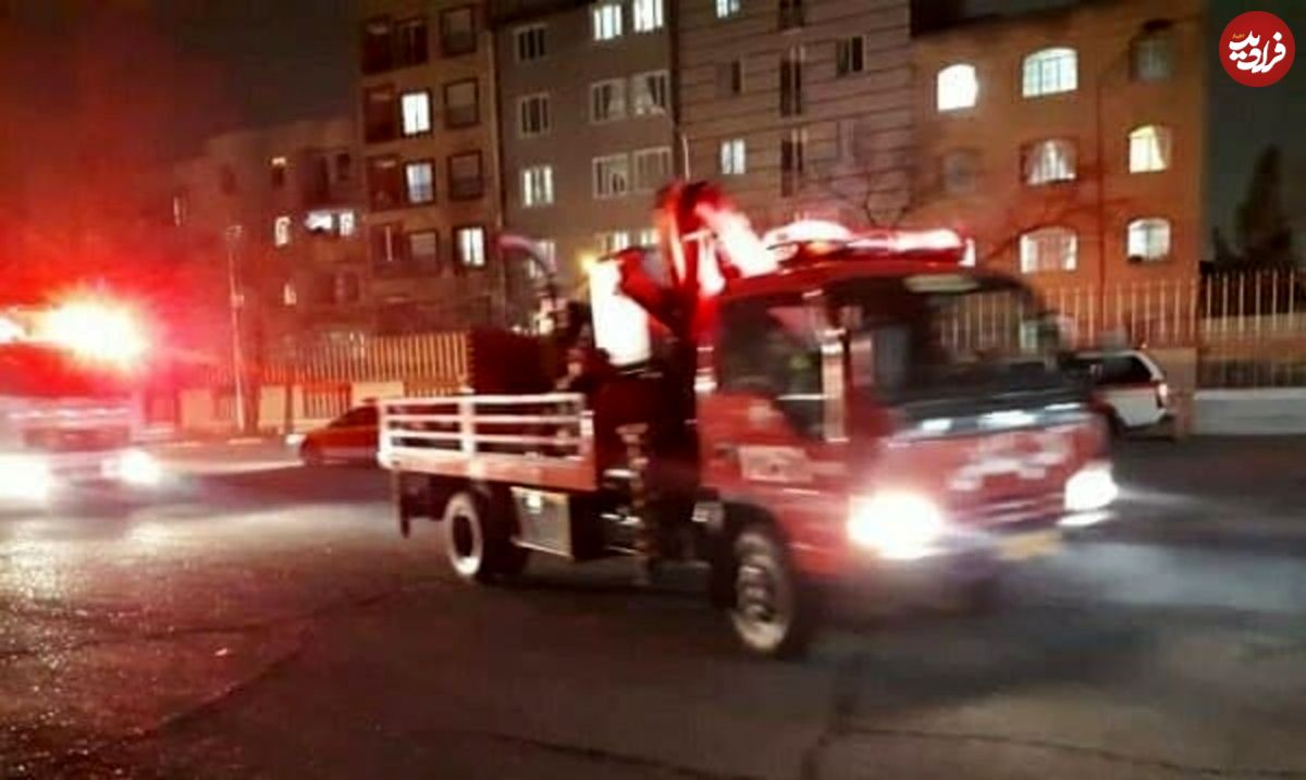 آتش سوزی در برج مسکونی؛ ۴ فوتی و ۲ مصدوم