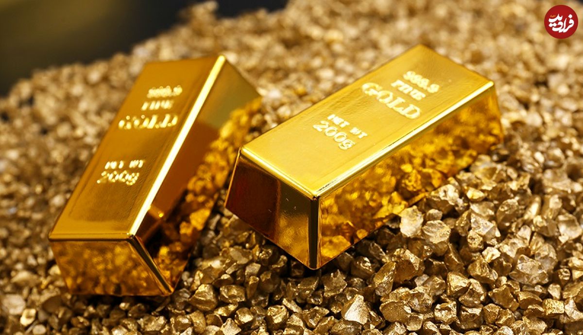 کاهش قیمت جهانی طلا