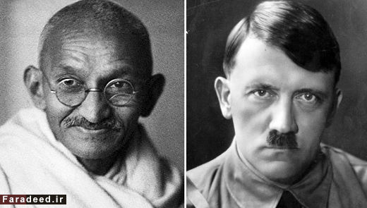 نامه گاندی به هیتلر +عکس