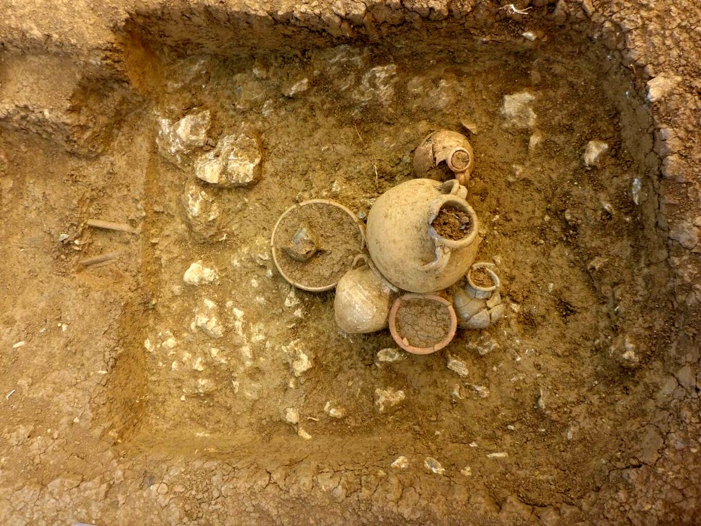 کشف یک گورستان باستانی در شمال شرقی فرانسه