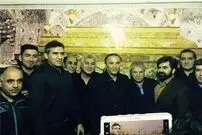 عابدزاده در حسینه علی پروین