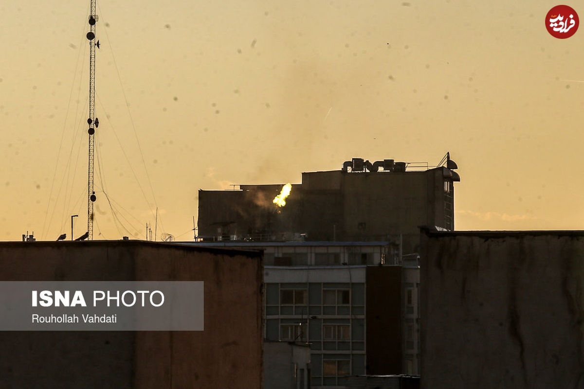 تیراندازی ممتد ضدهوایی در مرکز تهران