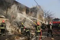 سقوط هواپیمای جنگی در تبریز