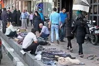 چوب حراج به پیاده‌رو‌ها