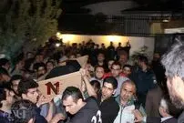 تصویری از تشییع پیکر بامدادی مهرداد اولادی در قائمشهر