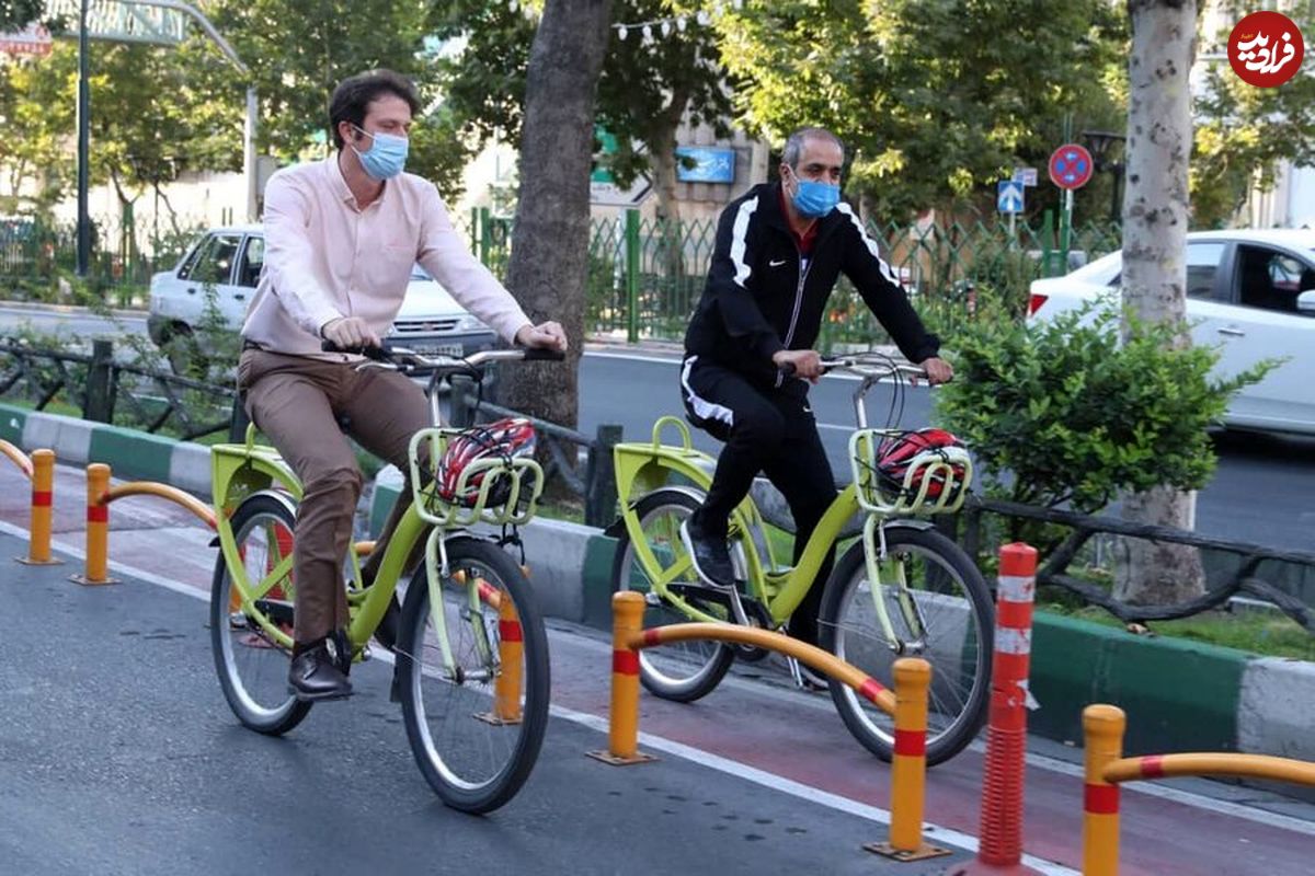 دوچرخه، مدِ ترافیکی تهران