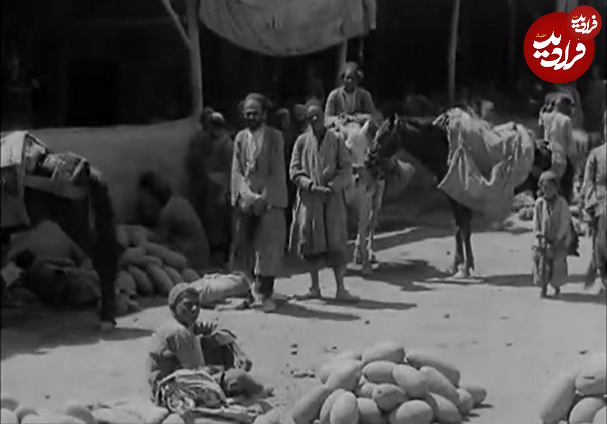 فیلم دیده‌نشده و خارق‌العاده از بازار اصفهان در یک قرن قبل
