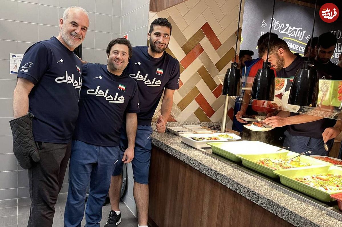 وقتی ملی پوشان والیبال آشپز می شوند
