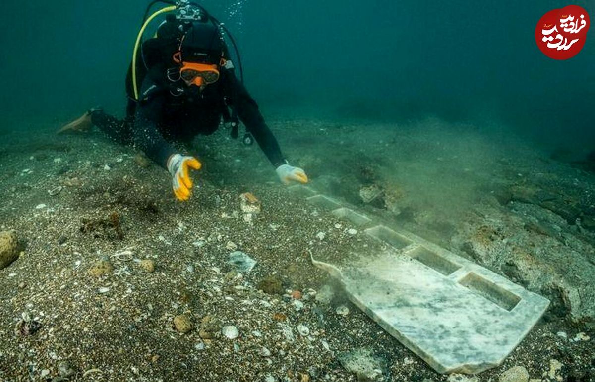 کشف بقایایی از معبد باستانی غرق شده در سواحل ایتالیا