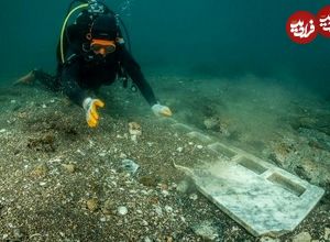 کشف بقایایی از معبد باستانی غرق شده در سواحل ایتالیا