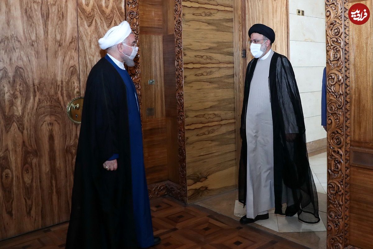 رئیسی به دیدار روحانی رفت