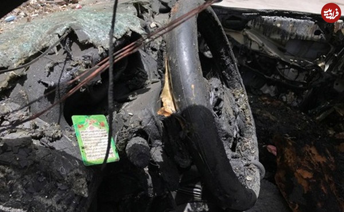 تصاویر/ خسارات آتش‌ سوزی هایپر مارکت شیراز