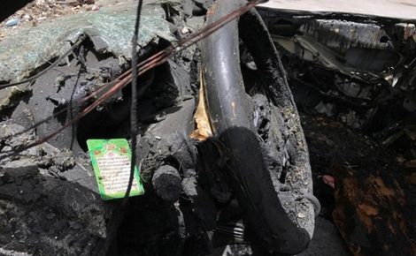 تصاویر/ خسارات آتش‌ سوزی هایپر مارکت شیراز