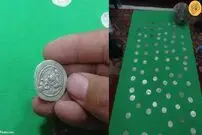 (ویدئو) کشف سکه‌های دوره ساسانیان توسط طالبان