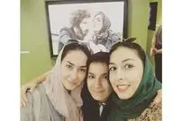 عکس/ سلفی جالب هانیه توسلی و خواهرش