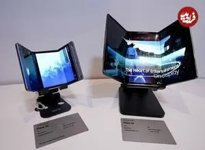 این تلفن‌همراه ۳ صفحه‌نمایش دارد!
