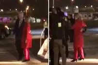 عکس/ حالِ هیلاری باز هم بد شد