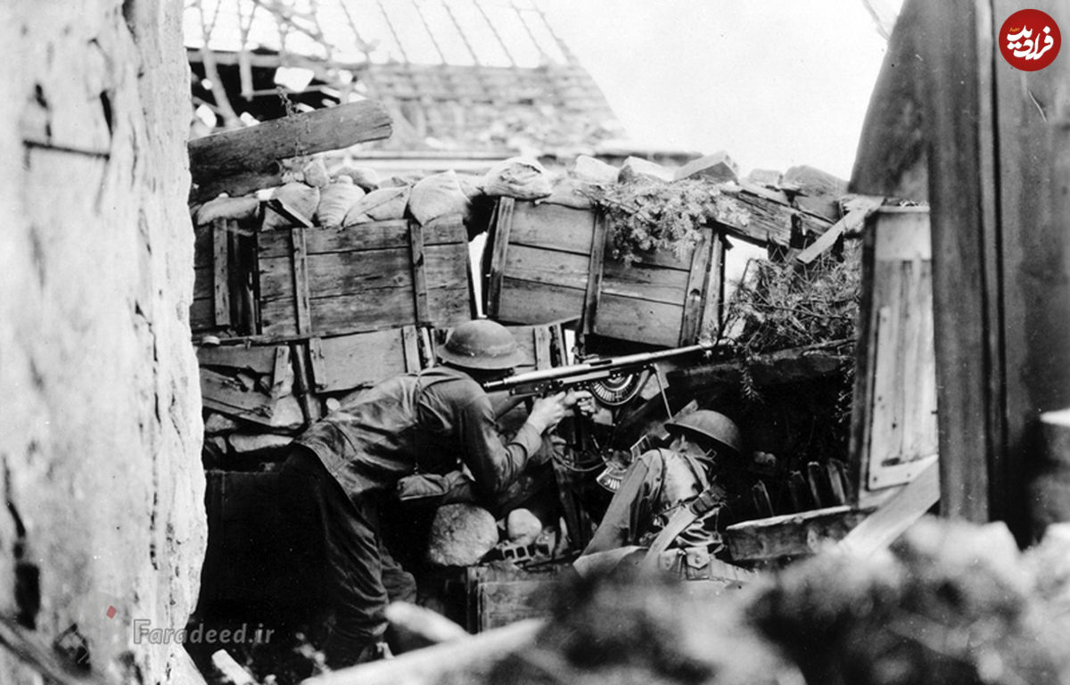 تصاویر/ ورود آمریکا به جنگ جهانی اول