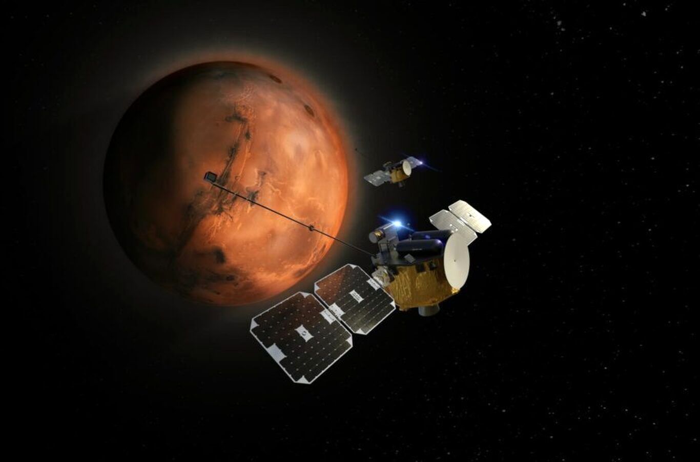 همکاری بلو اوریجین و ناسا برای مأموریت به مریخ