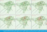 ترافیک بزرگراه‌های پایتخت در "پیک شبانگاهی"