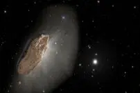 ستاره دنباله‌دار عجیبی که گفته می‌شد یک سفینه فضایی بیگانه است
