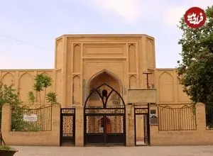 عکس| سفر به ایران قدیم؛ منظرۀ «مسجد جامع ورامین» در زمان قاجار
