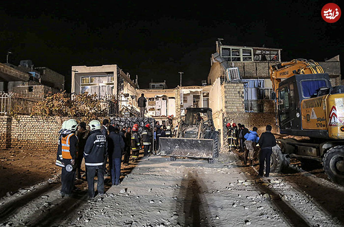 تصاویر/ انفجار مرگبار خانه مسکونی در اصفهان