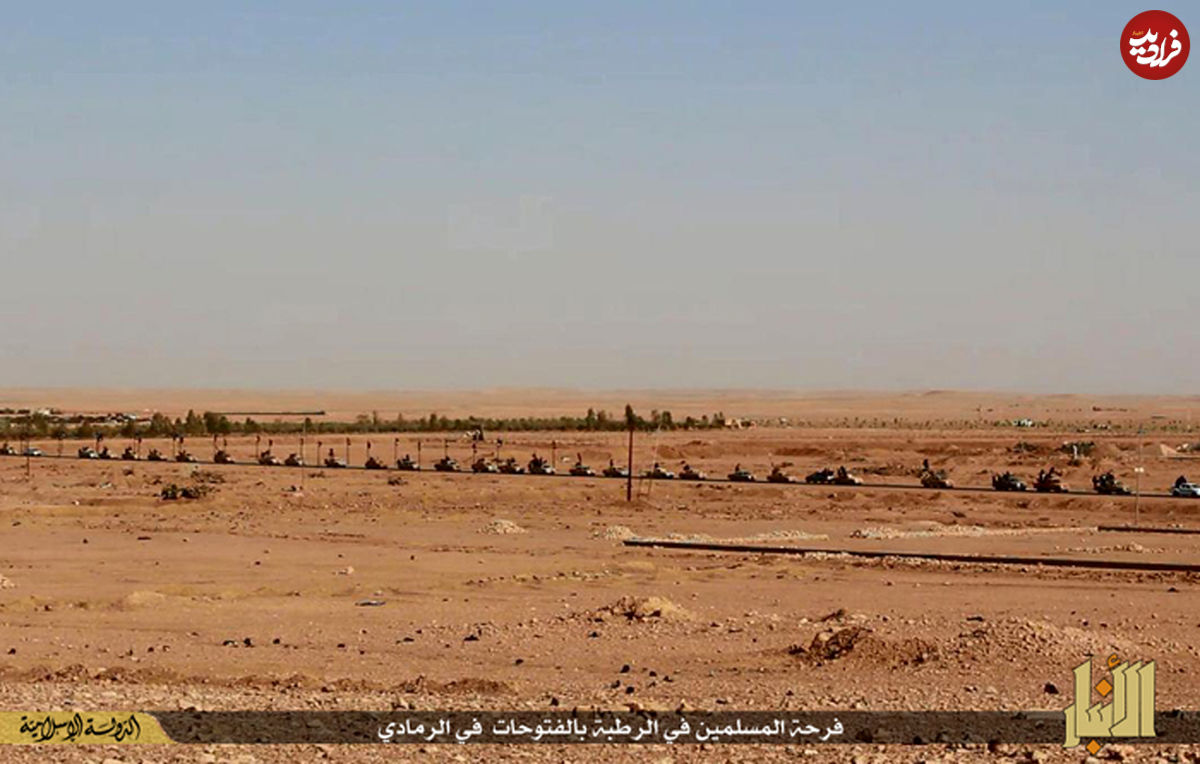 (تصاویر) پیش‌روی داعش در «الانبار»