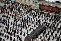 تصاویر/ اجتماع عزاداران امیرالمؤمنین علی (ع) در امامزاده صالح