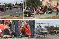 (تصاویر) رانندگی دختر مست حادثه آفرید