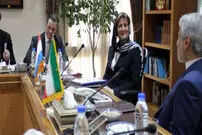 تصاویر/ پوشش اسلامی هیات اقتصادی کرواسی در ایران
