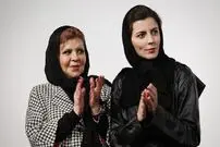 عکس| سفر به گذشته؛ «هانیه توسلی» در مراسم ختم زری خوشکام؛ سال 1403