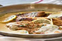 طرز تهیه مرغ با سس لیمو و خامه