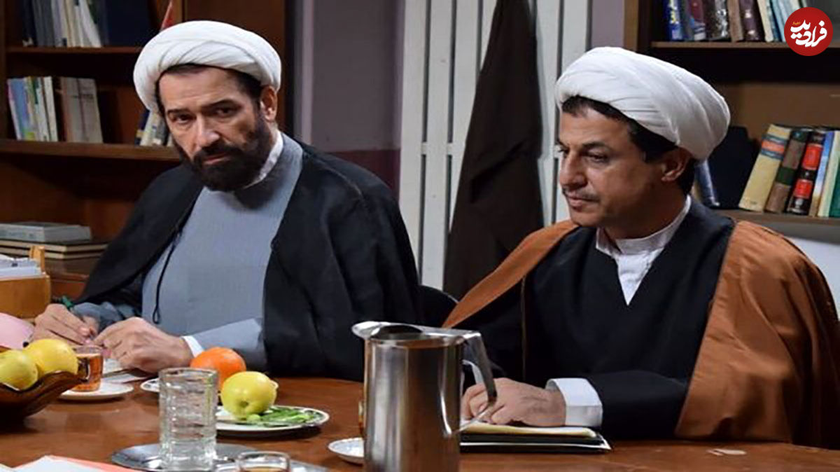 عکس/ گریم دو بازیگر در نقش آیتالله هاشمی و شهید باهنر