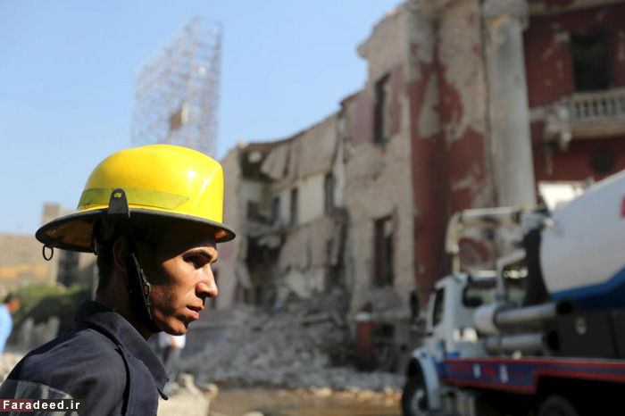 (تصاویر) بمبگذاری داعش در قلب قاهره