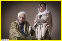 عکس‌های عاشقانه و دیده نشده از کیومرث پوراحمد و همسرش