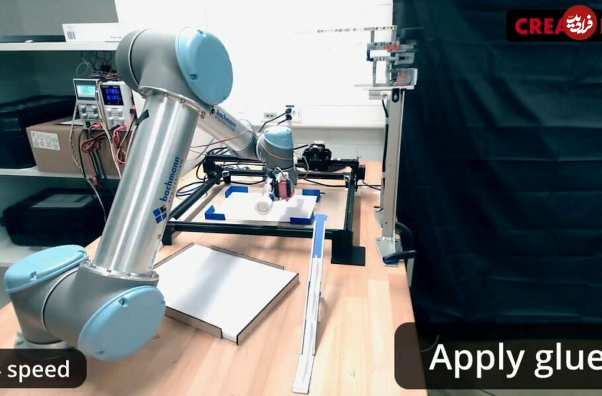 (ویدئو) این ربات موشک کاغذی می‌سازد و آن را پرتاب می‌کند