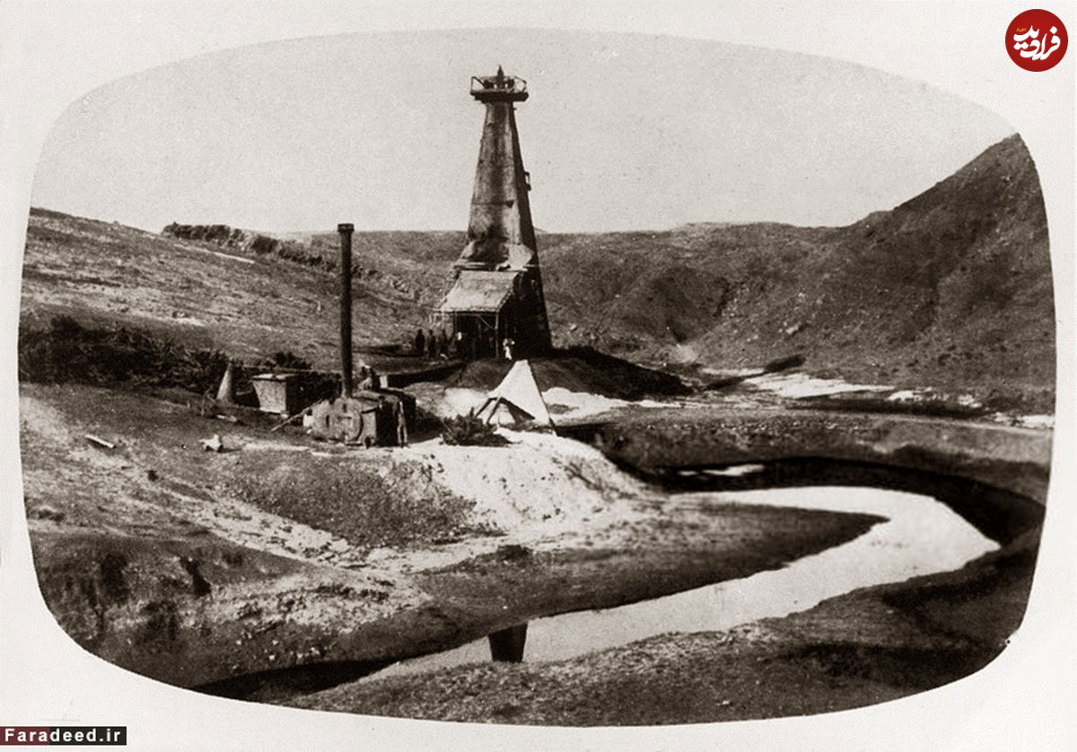 تصاویر/ آلبوم دیده نشده از اولین اکتشافات نفت در ایران