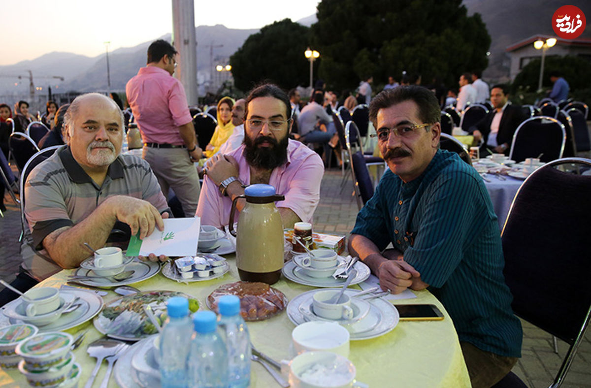 تصاویر/ چهره‌ها در افطاری لیلا بلوکات
