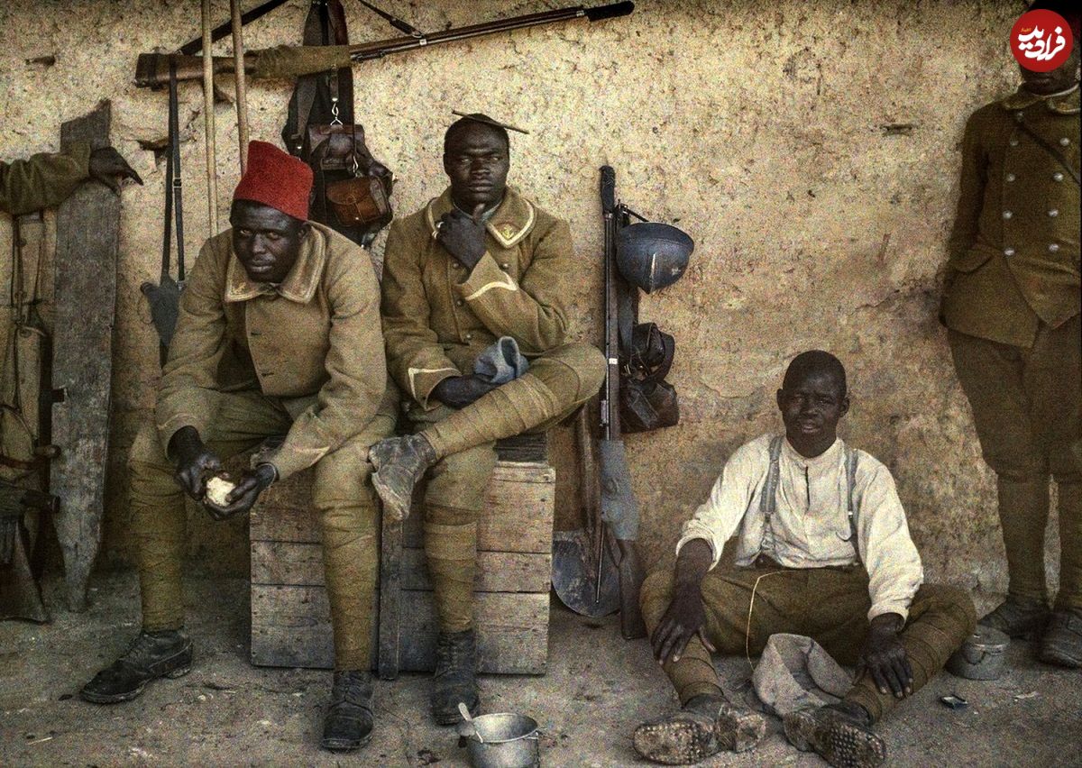 عکس‌های کمیاب رنگی از جنگ جهانی اول