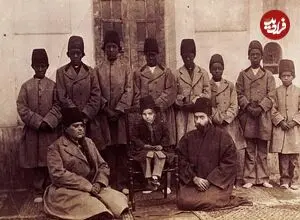 عکس| سفر زمان؛ تصویری از «عزیز خان» ثروتمندترین «خواجه» دربار قاجار