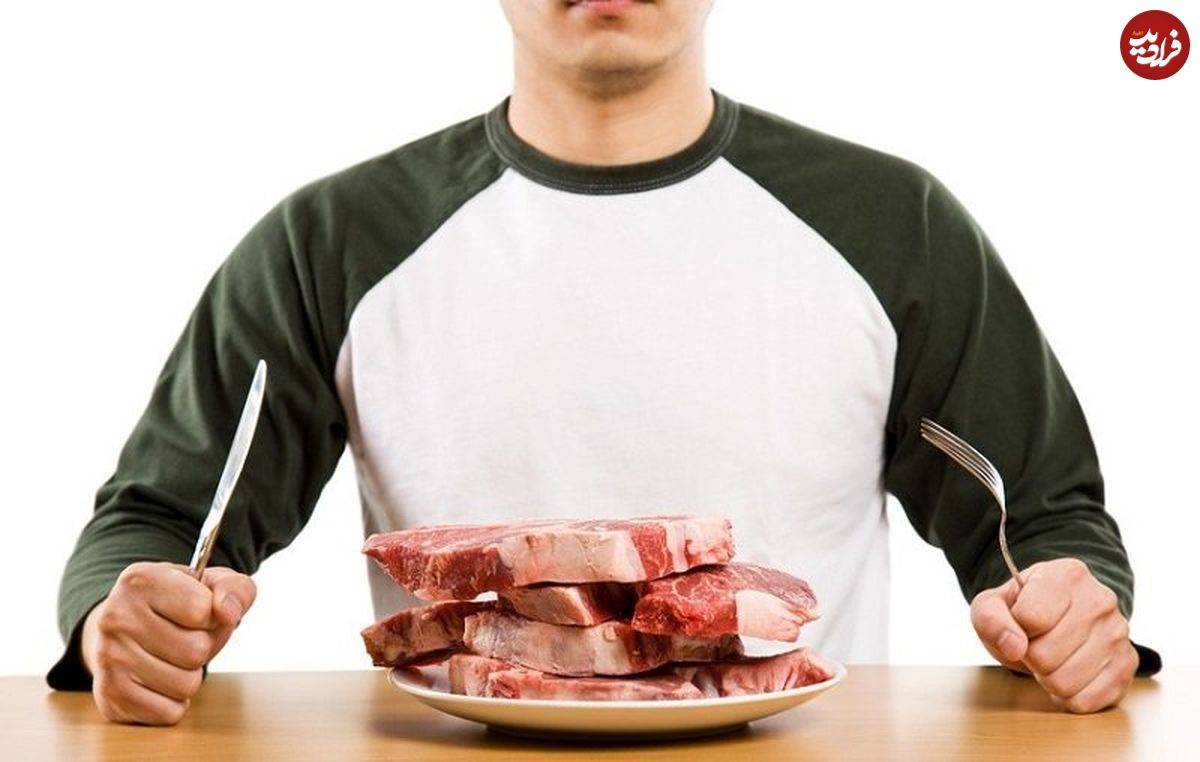 مصرف زیاد گوشت و  ۹ بیماری خطرناک
