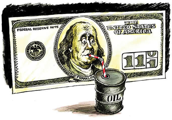 چرخش نفتی اقتصاد آمریکا