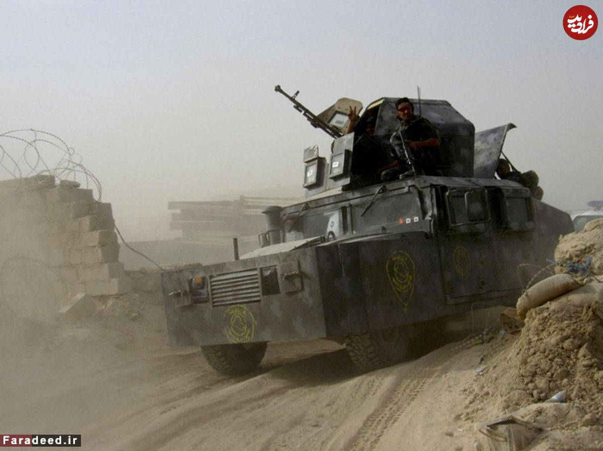 تصاویر/ پیشروی ارتش عراق در فلوجه