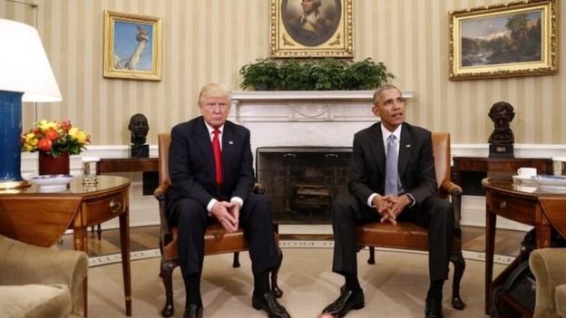 دونالد ترامپ: ملاقات باراک اوباما باعث افتخار بود